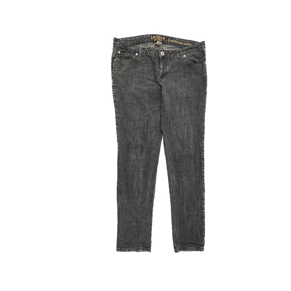 Arizona Favorite Super Skinny Women's size 15 Black Denim Jeans